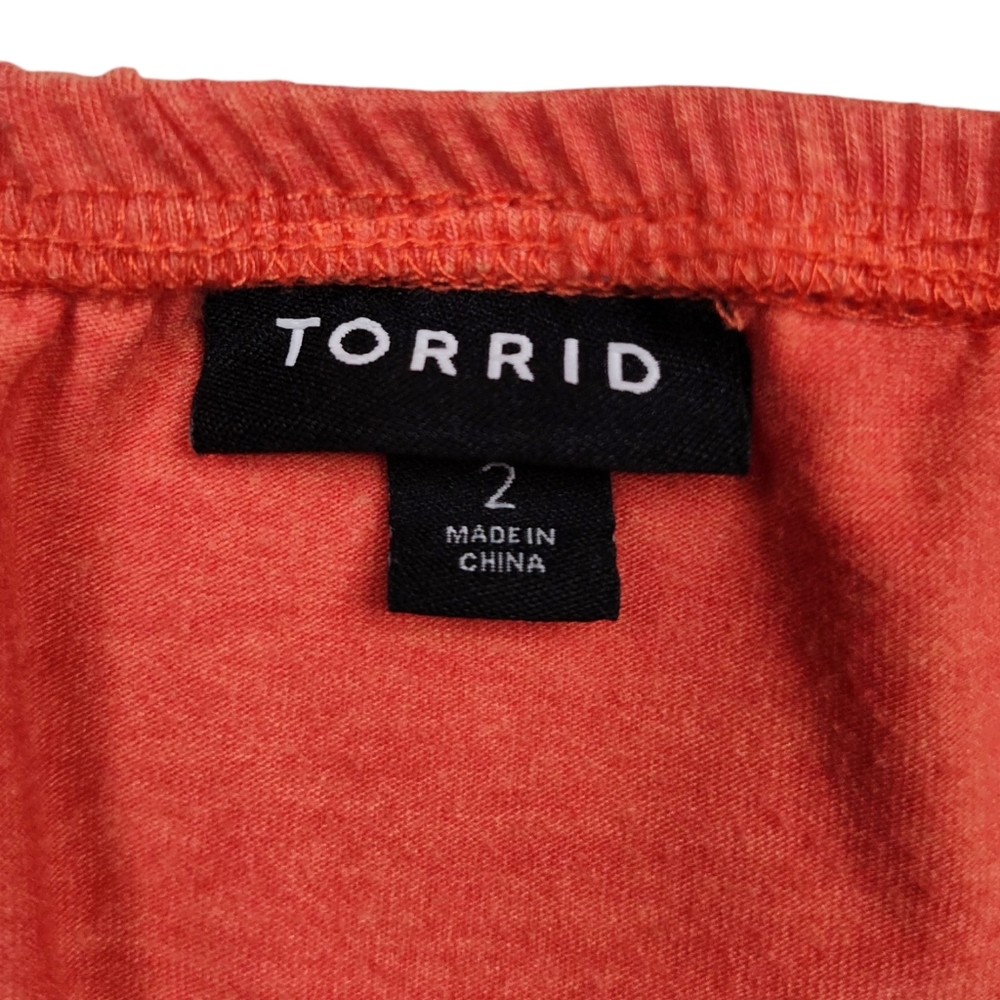 torrid Coral to Yellow Ombre Maxi Dress - Picture 6 of 11